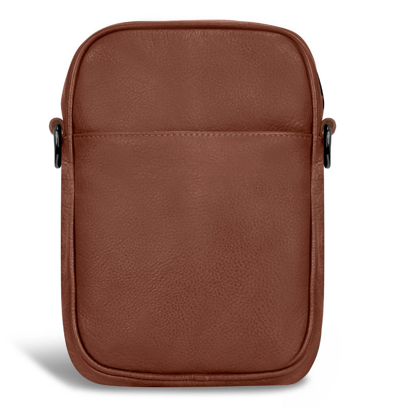 Sac bandoulière vertical Champs en cuir Onyx