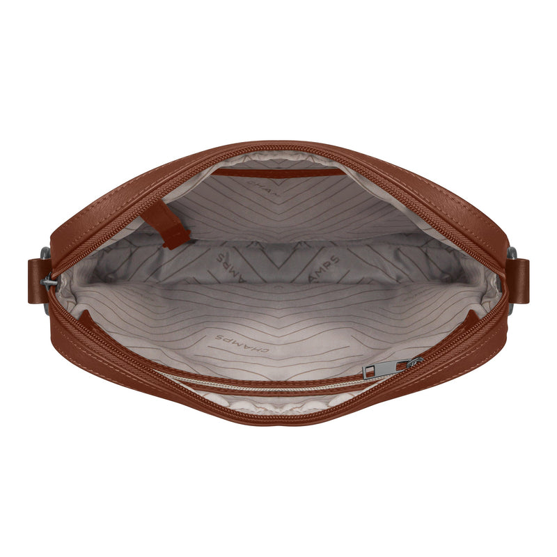 Sac bandoulière Champs en cuir Onyx