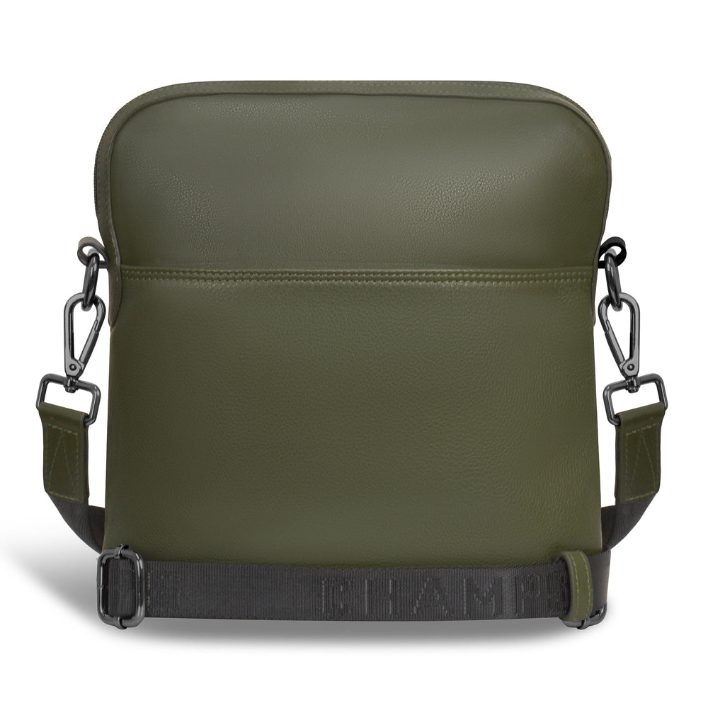 Champs Onyx Leather Cross-Body Bag