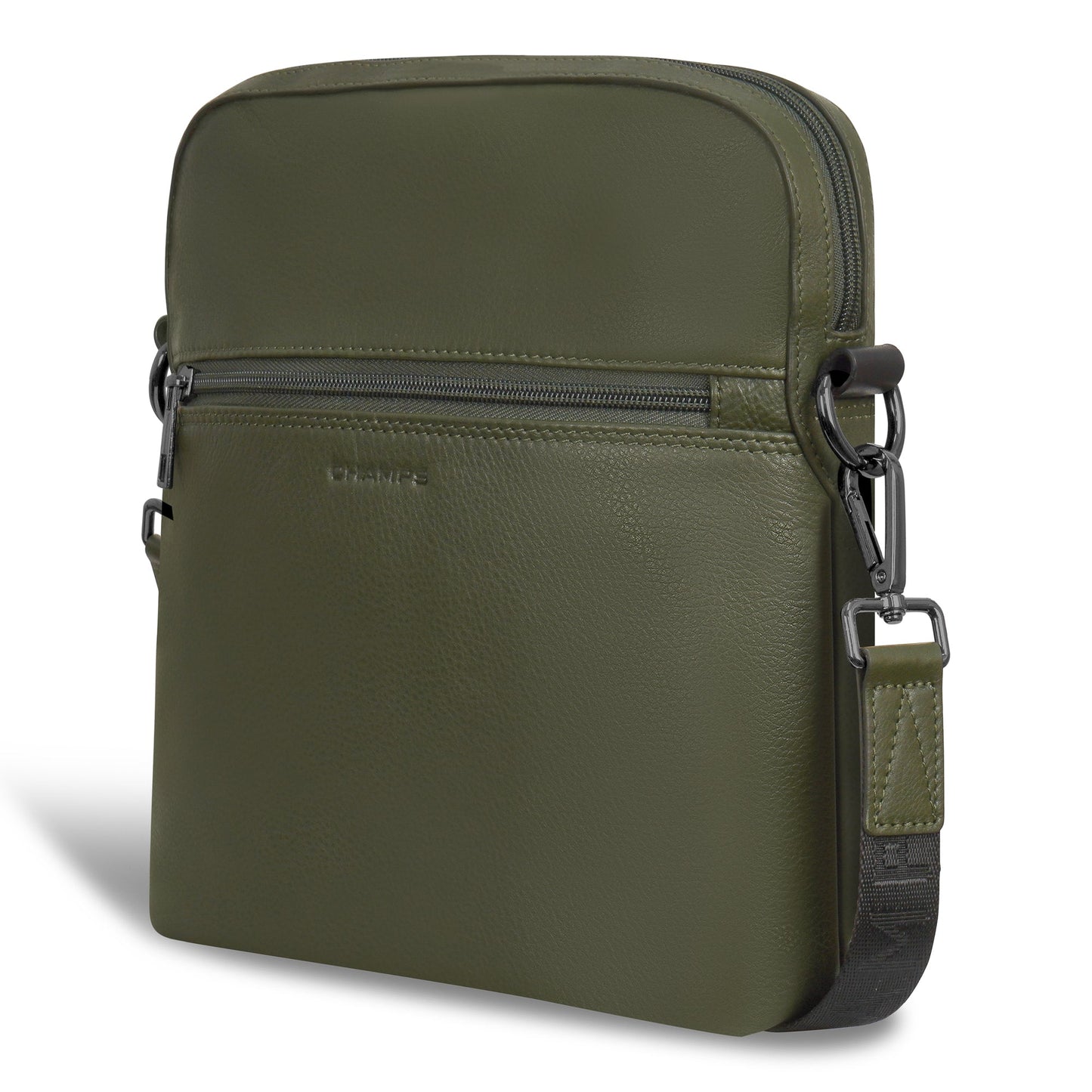 Sac bandoulière Champs en cuir Onyx