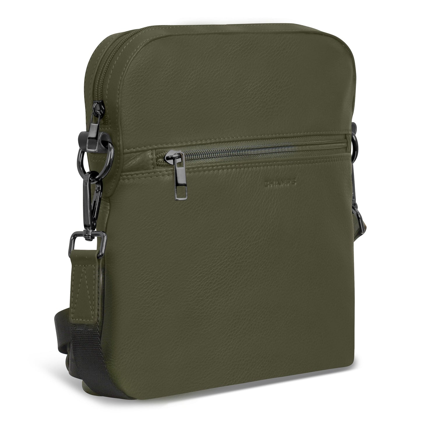 Sac bandoulière Champs en cuir Onyx