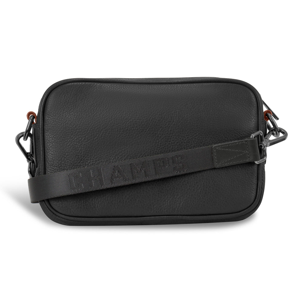 Champs Onyx Leather Camera Bag
