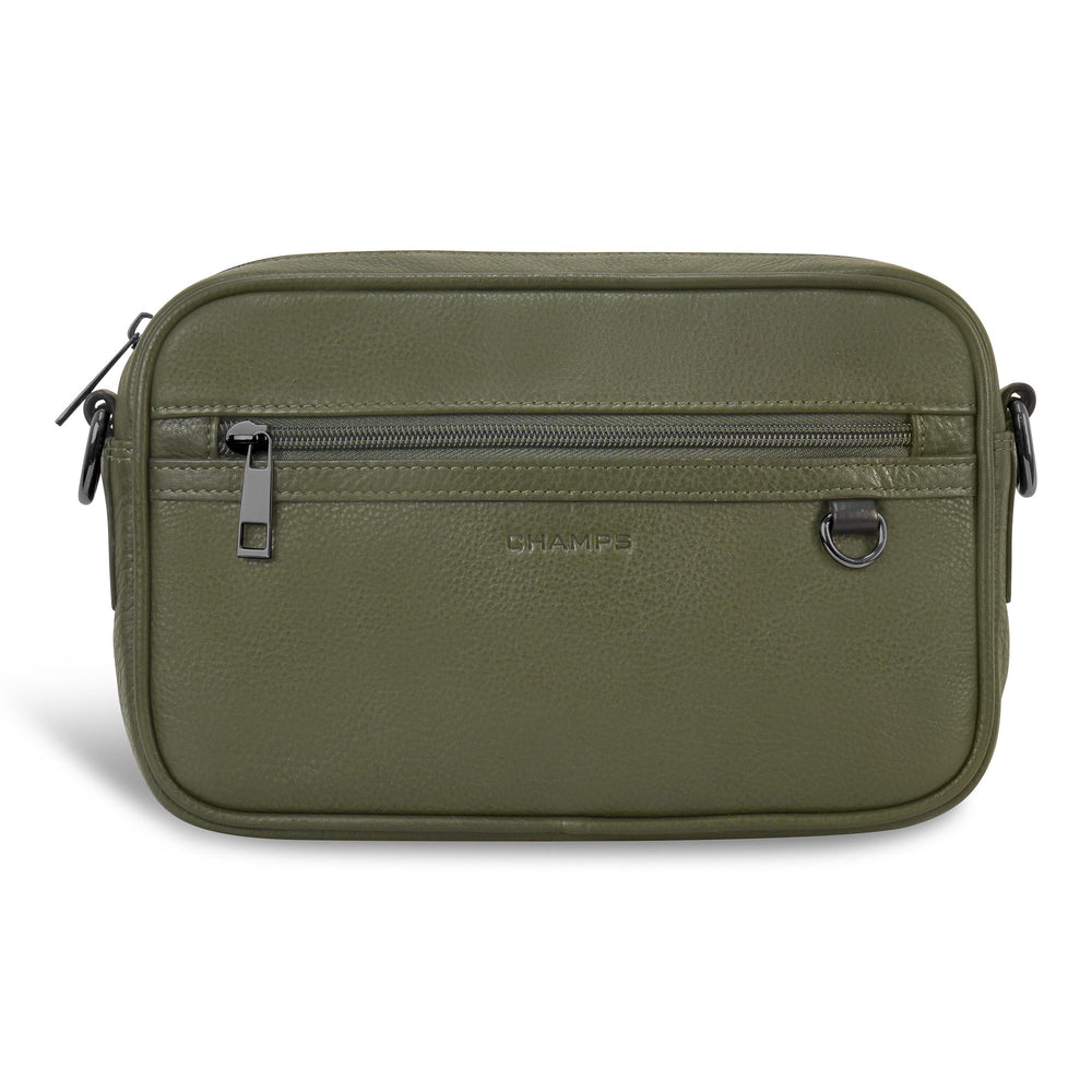 Champs Onyx Leather Camera Bag