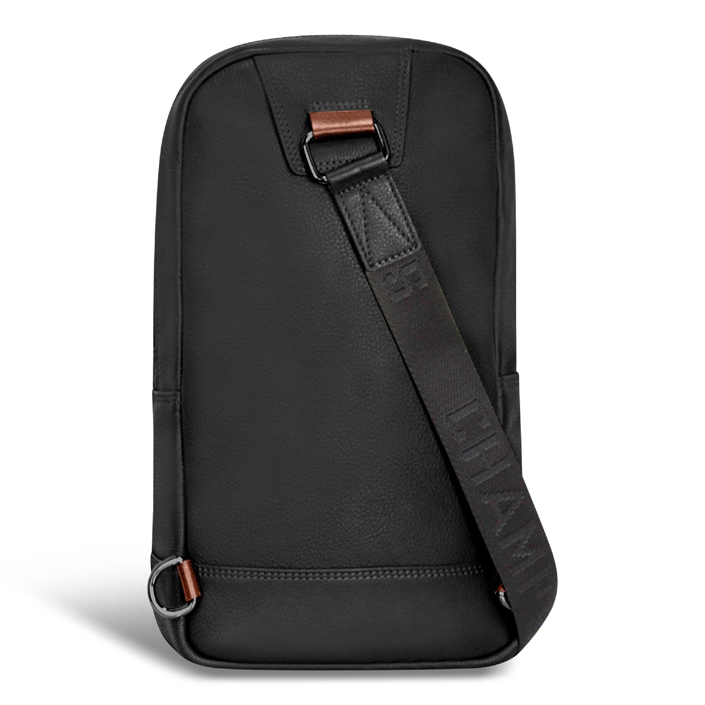 Sac bandoulière Champs en cuir Onyx