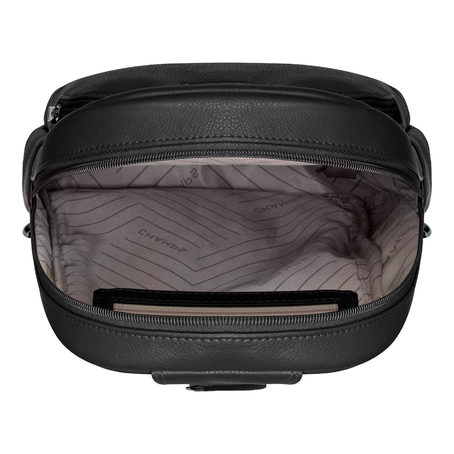 Sac bandoulière Champs en cuir Onyx