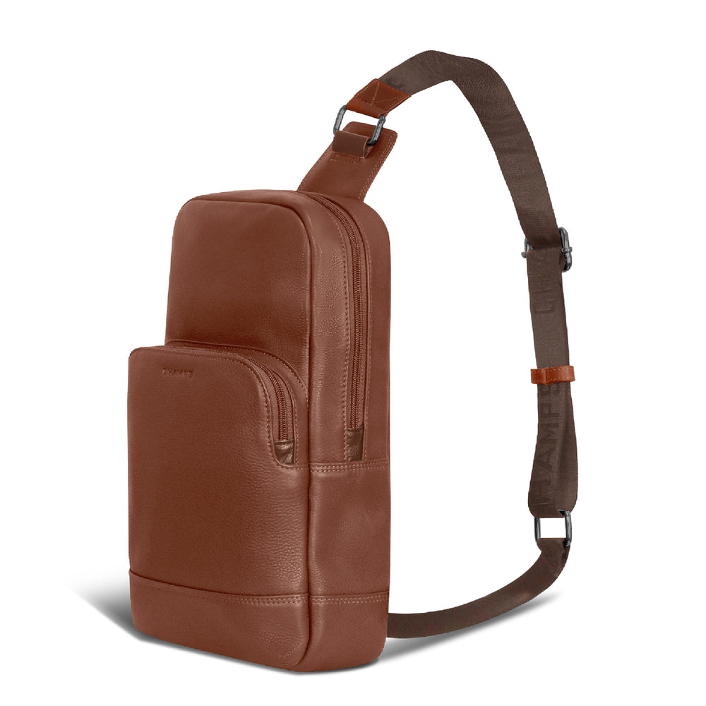 Champs Onyx Leather Sling Bag