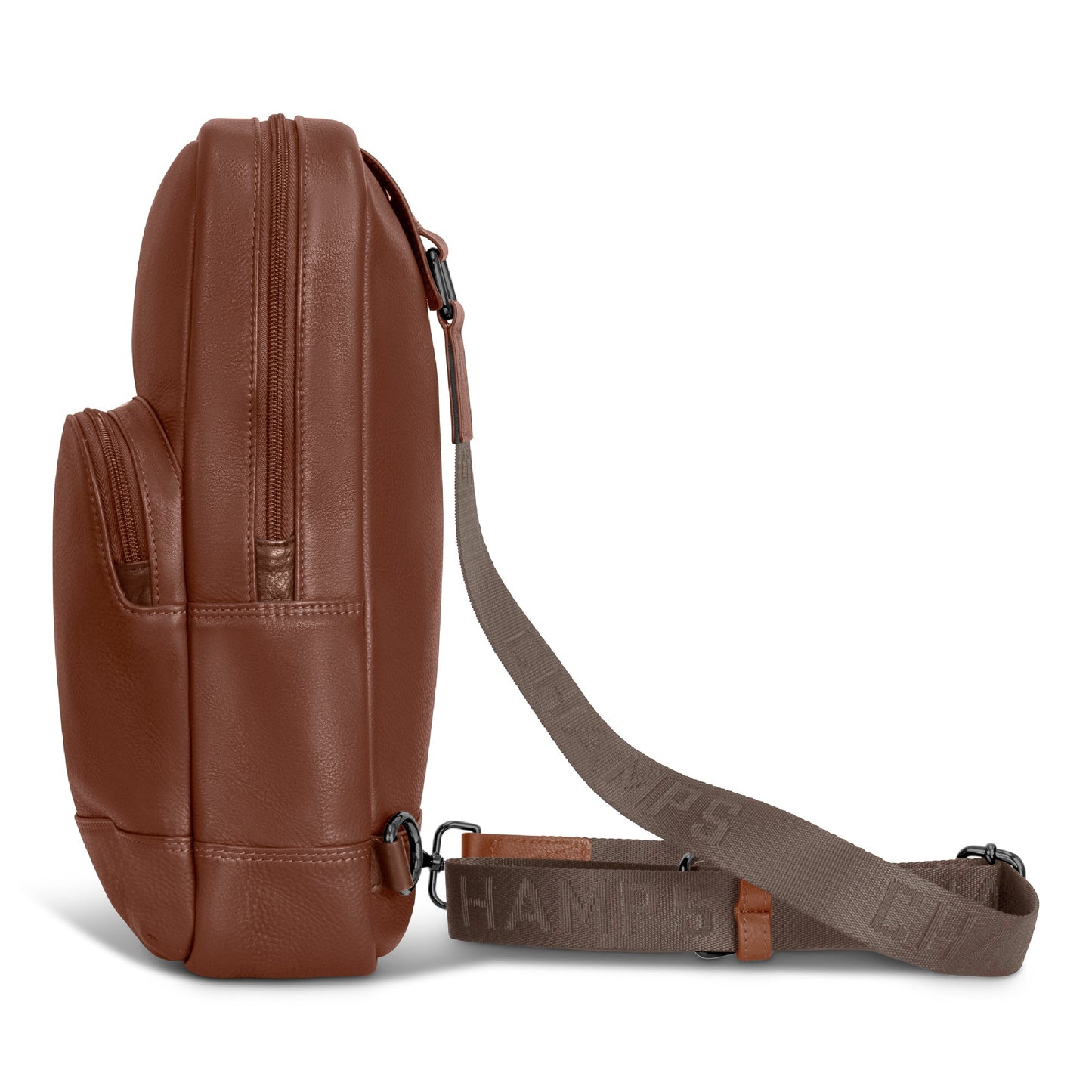 Sac bandoulière Champs en cuir Onyx