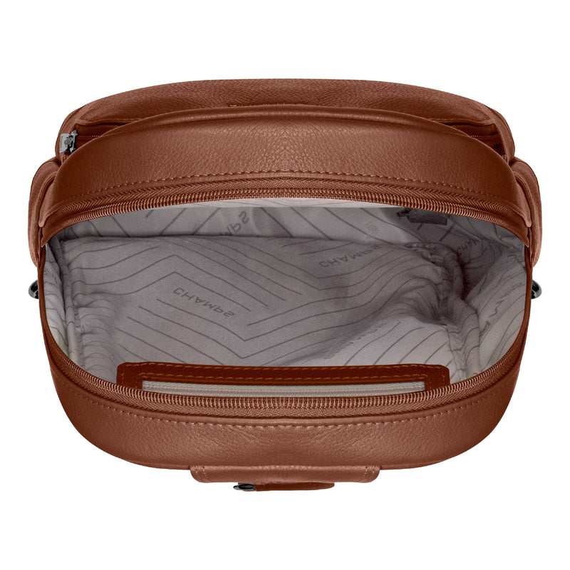 Sac bandoulière Champs en cuir Onyx