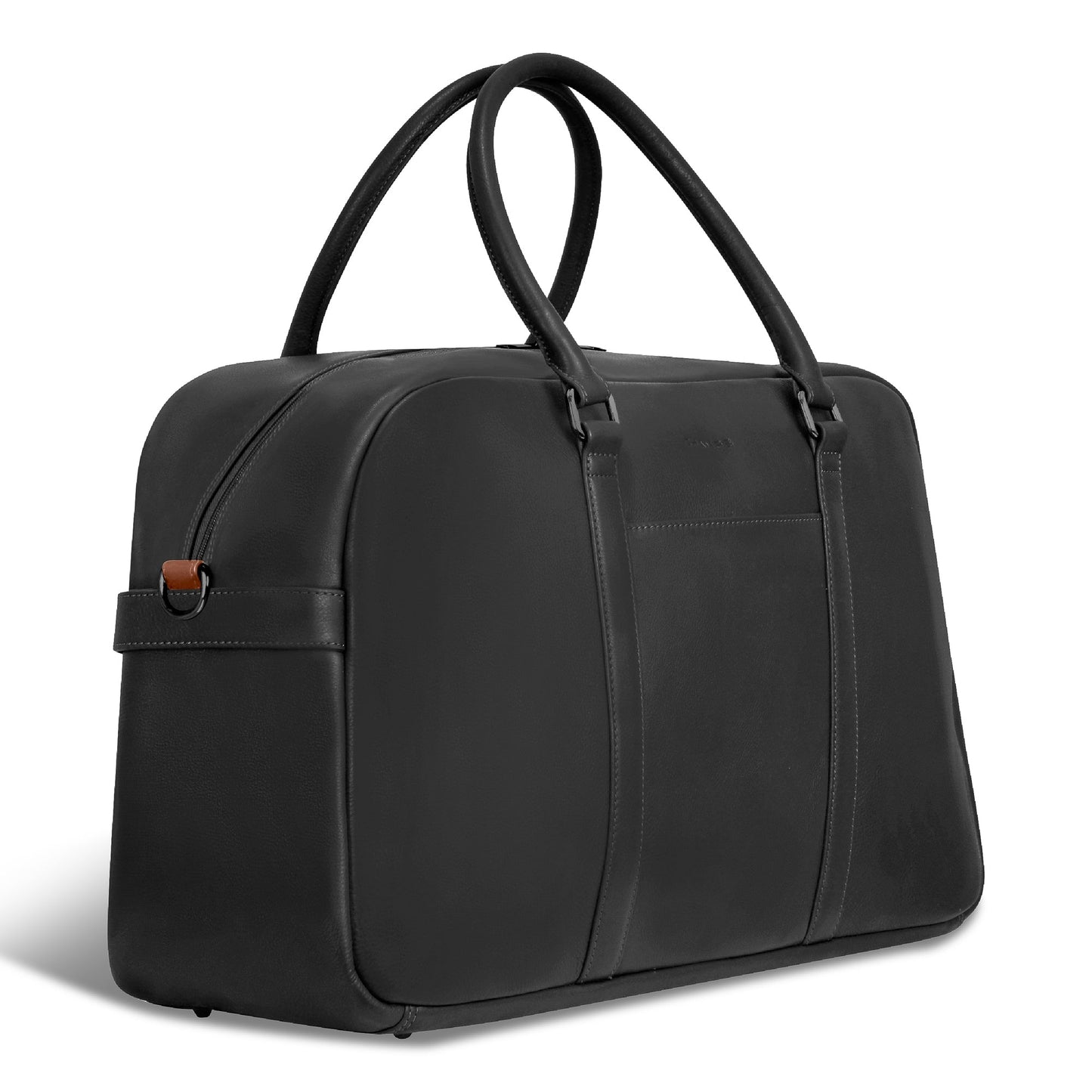 Champs Onyx Leather Duffle Bag
