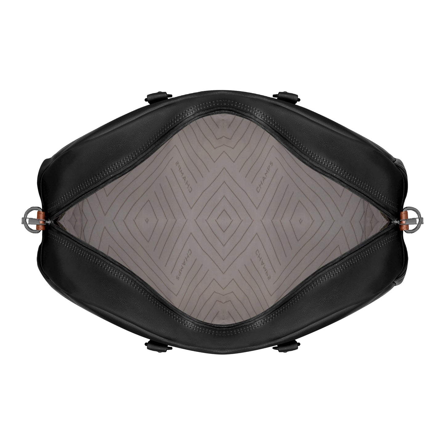 Champs Onyx Leather Duffle Bag