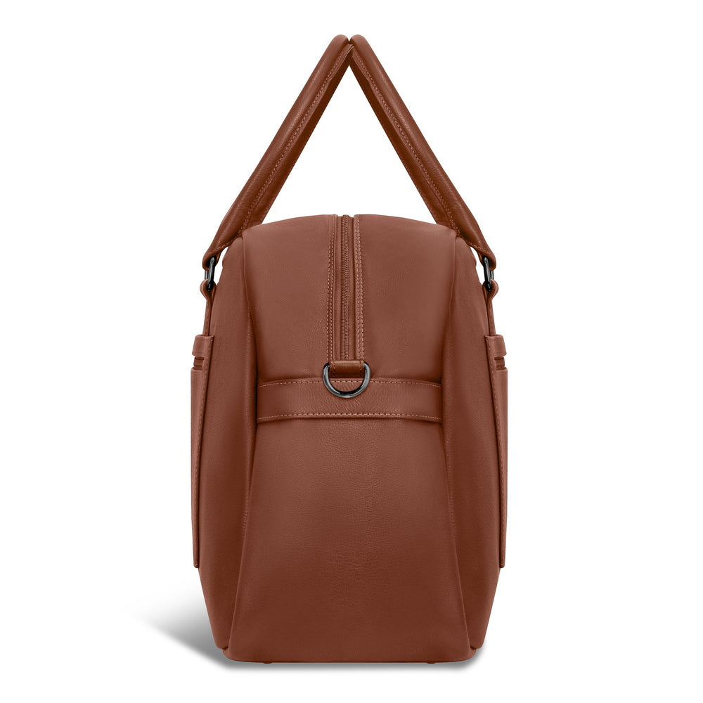 Champs Onyx Leather Duffle Bag