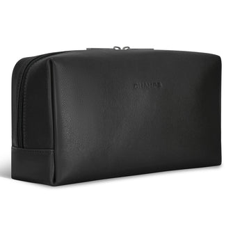 Champs Onyx Leather Toiletry Bag