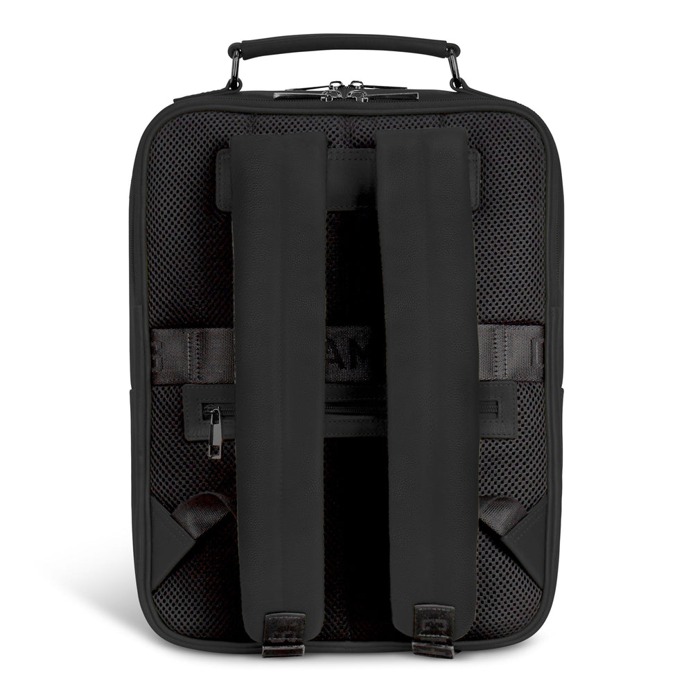 Champs Onyx Leather Compact Backpack