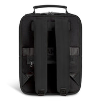 Sac à dos compact Champs en cuir Onyx