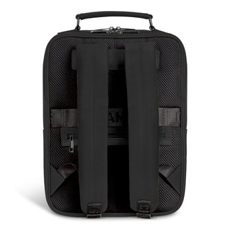 Sac à dos compact Champs en cuir Onyx