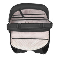 Sac à dos compact Champs en cuir Onyx