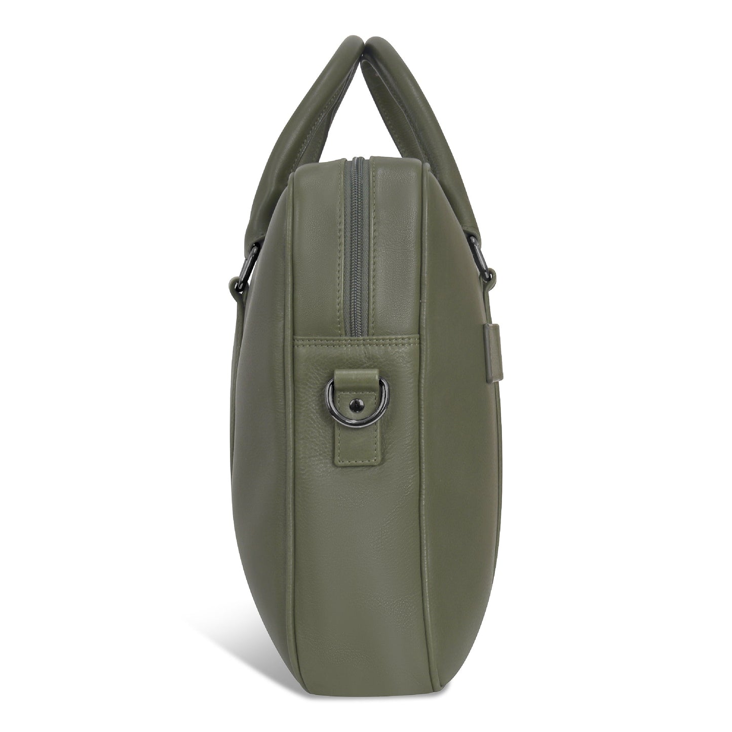 Champs Onyx Leather Slim Briefcase