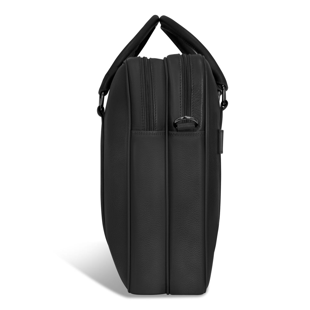 Champs Onyx Leather Briefcase