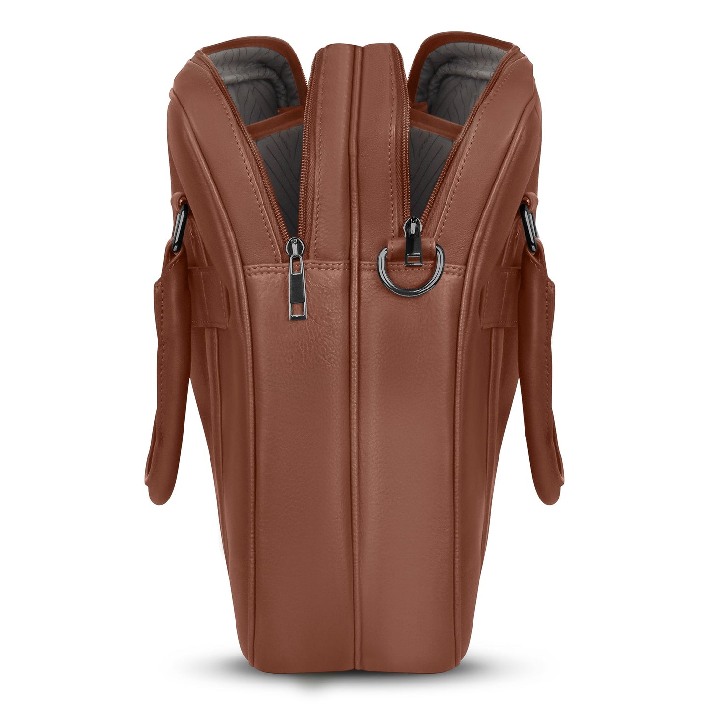 Champs Onyx Leather Briefcase