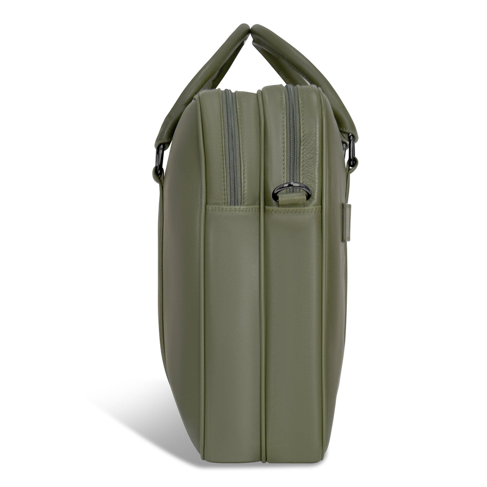 Champs Onyx Leather Briefcase