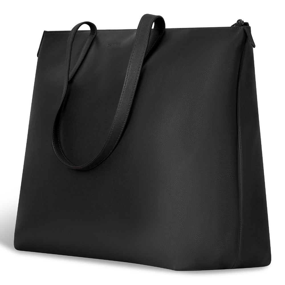 Champs Onyx Leather Business Tote