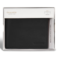 Champs Onyx Portefeuille en cuir à deux volets