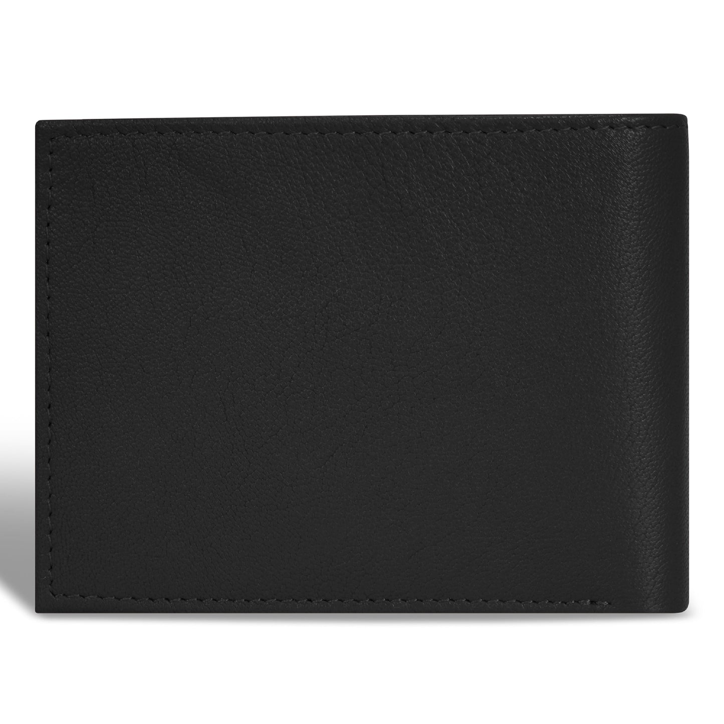 Champs Onyx Leather Center Wing Wallet
