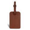 Champs Onyx Leather Luggage Tags