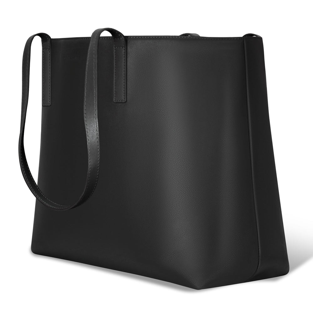 Champs Onyx Leather Open Tote