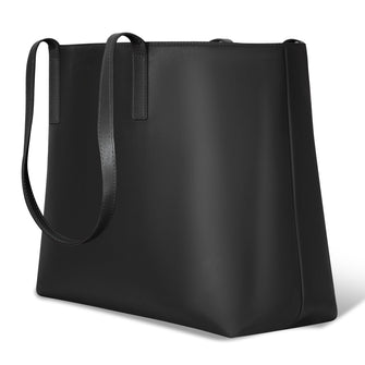 Sac cabas ouvert Champs en cuir Onyx