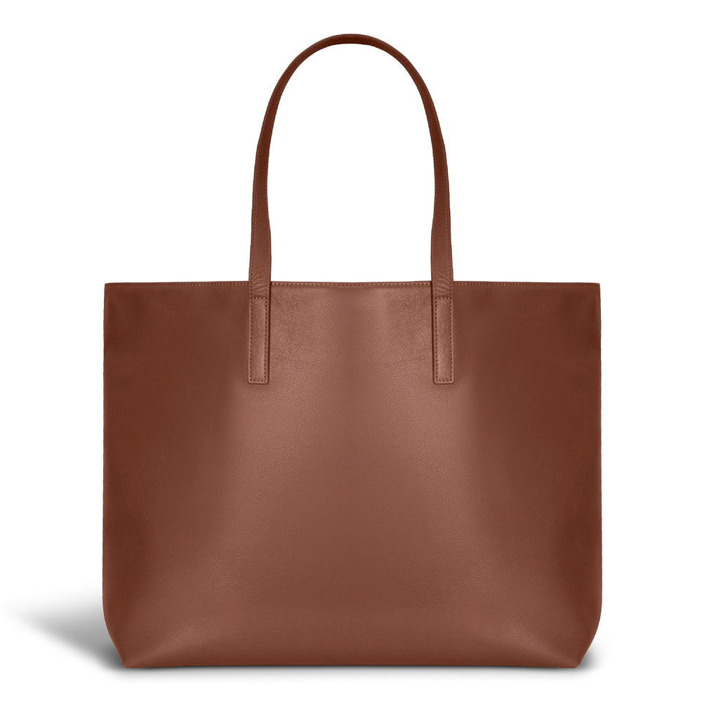 Champs Onyx Leather Open Tote