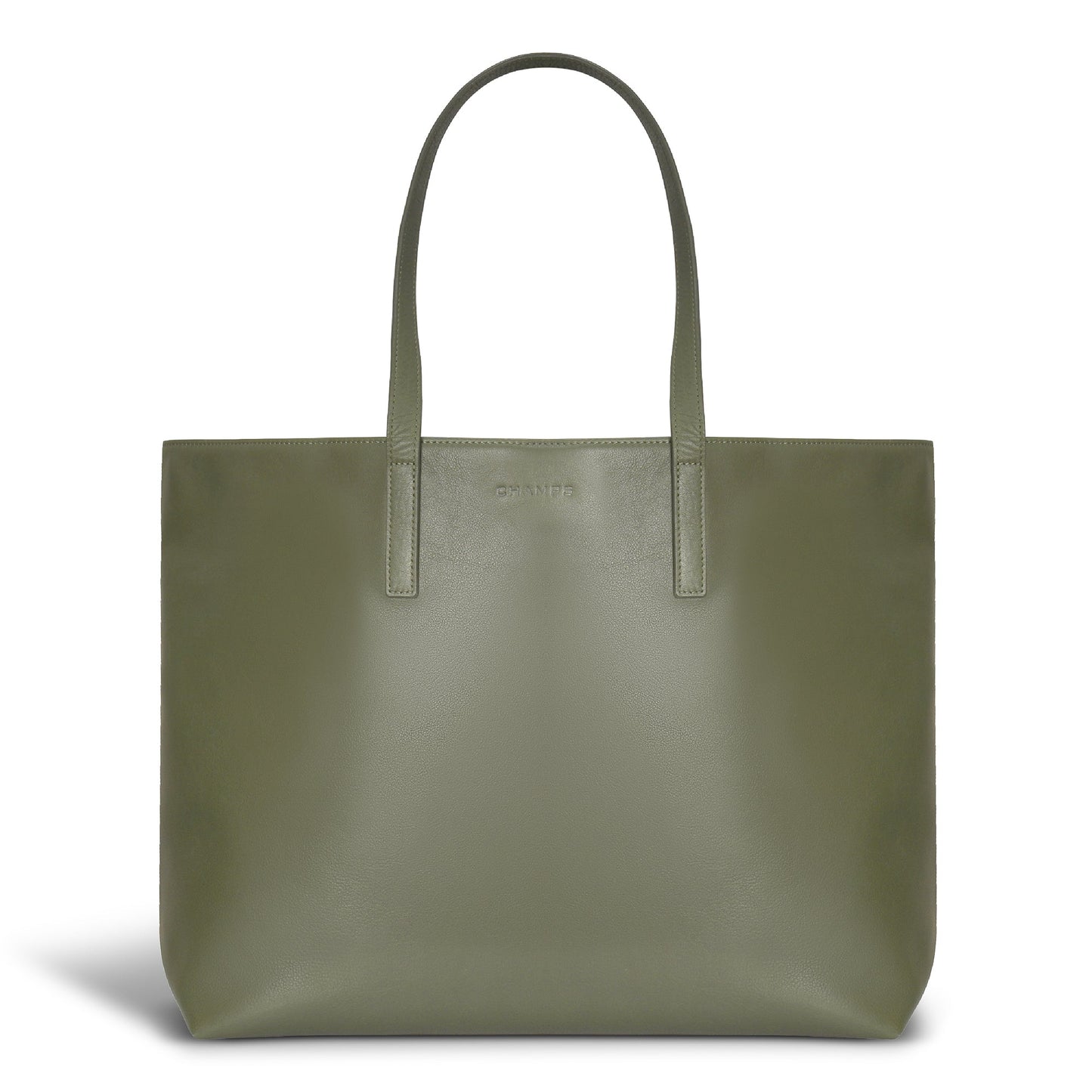 Champs Onyx Leather Open Tote