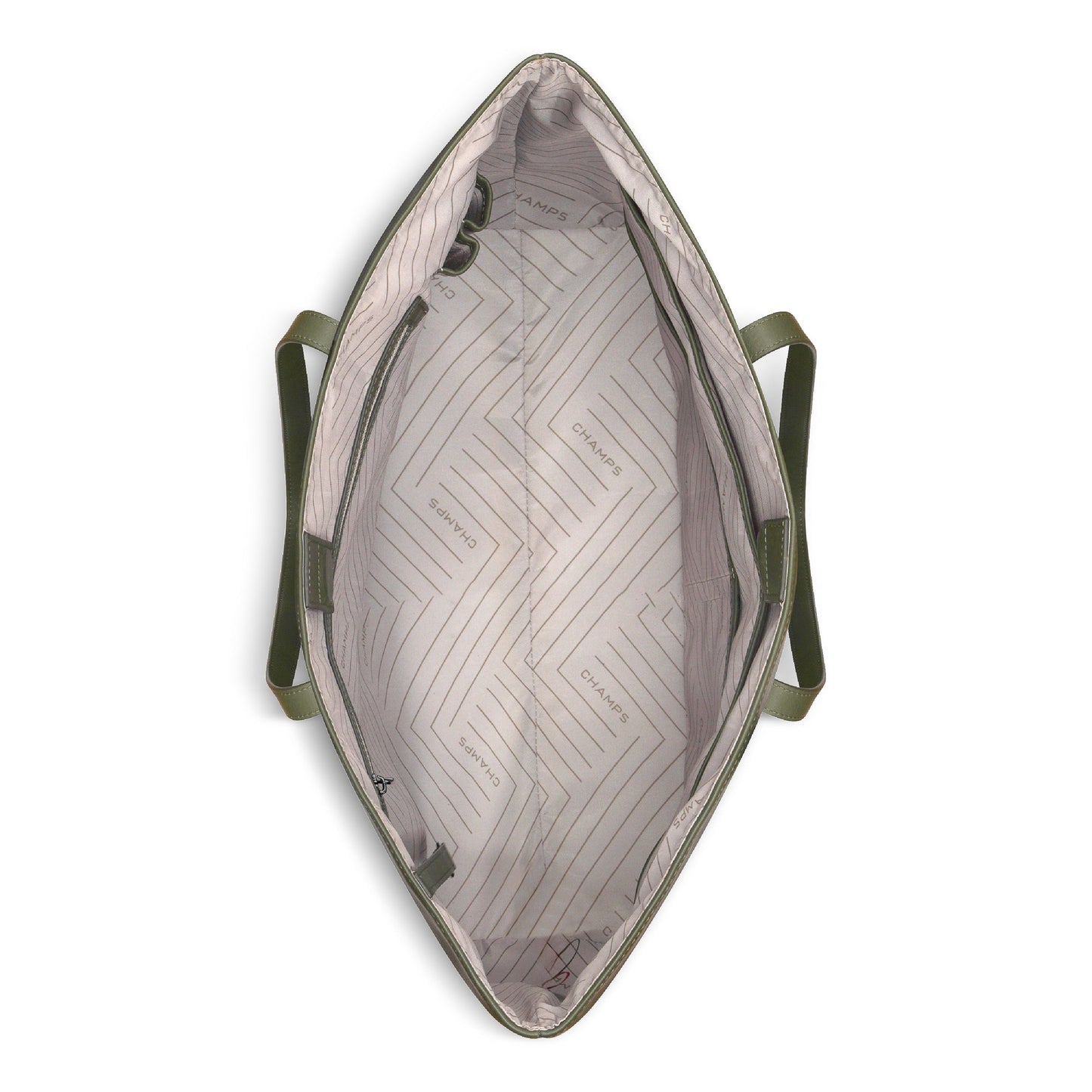 Champs Onyx Leather Open Tote