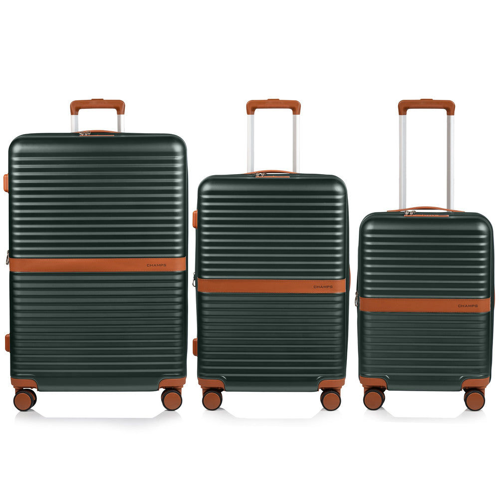 Champs Vintage II 3-Piece Luggage Set