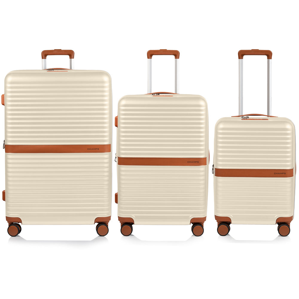 Champs Vintage II 3-Piece Luggage Set