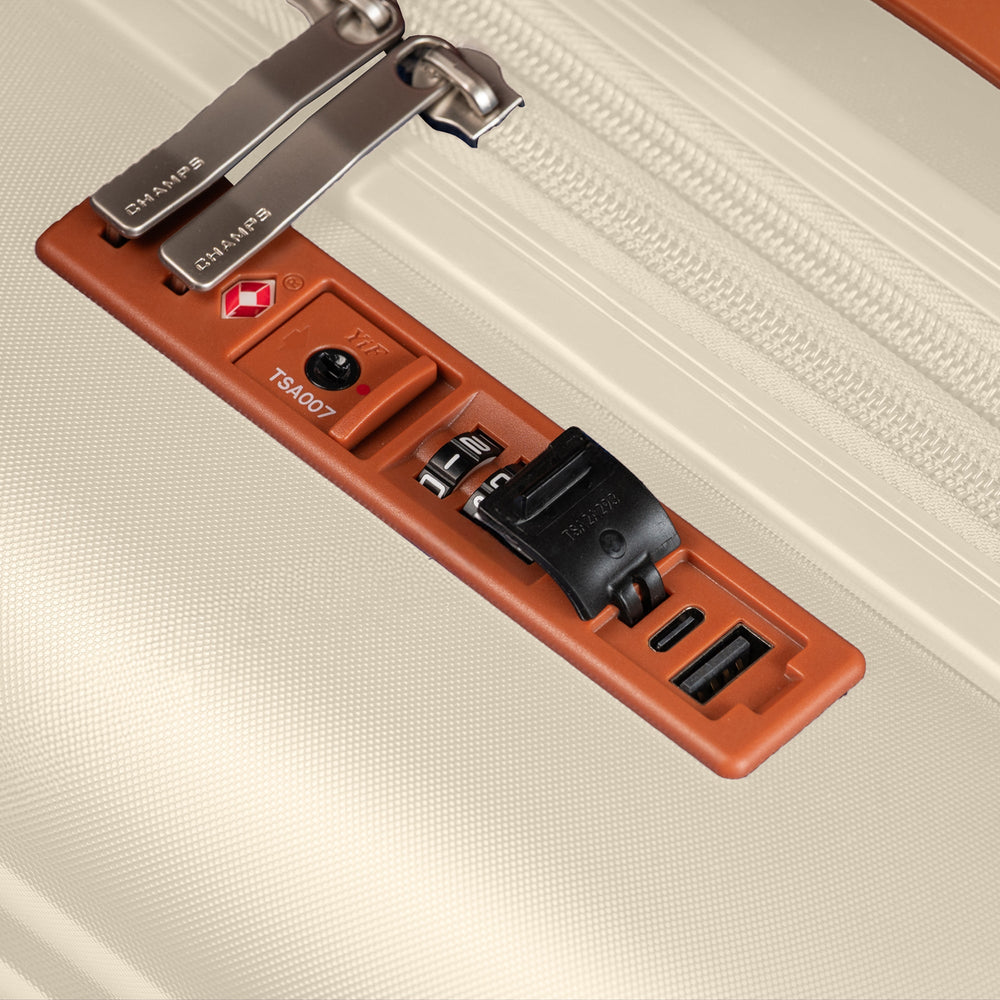 Champs Vintage II 3-Piece Luggage Set