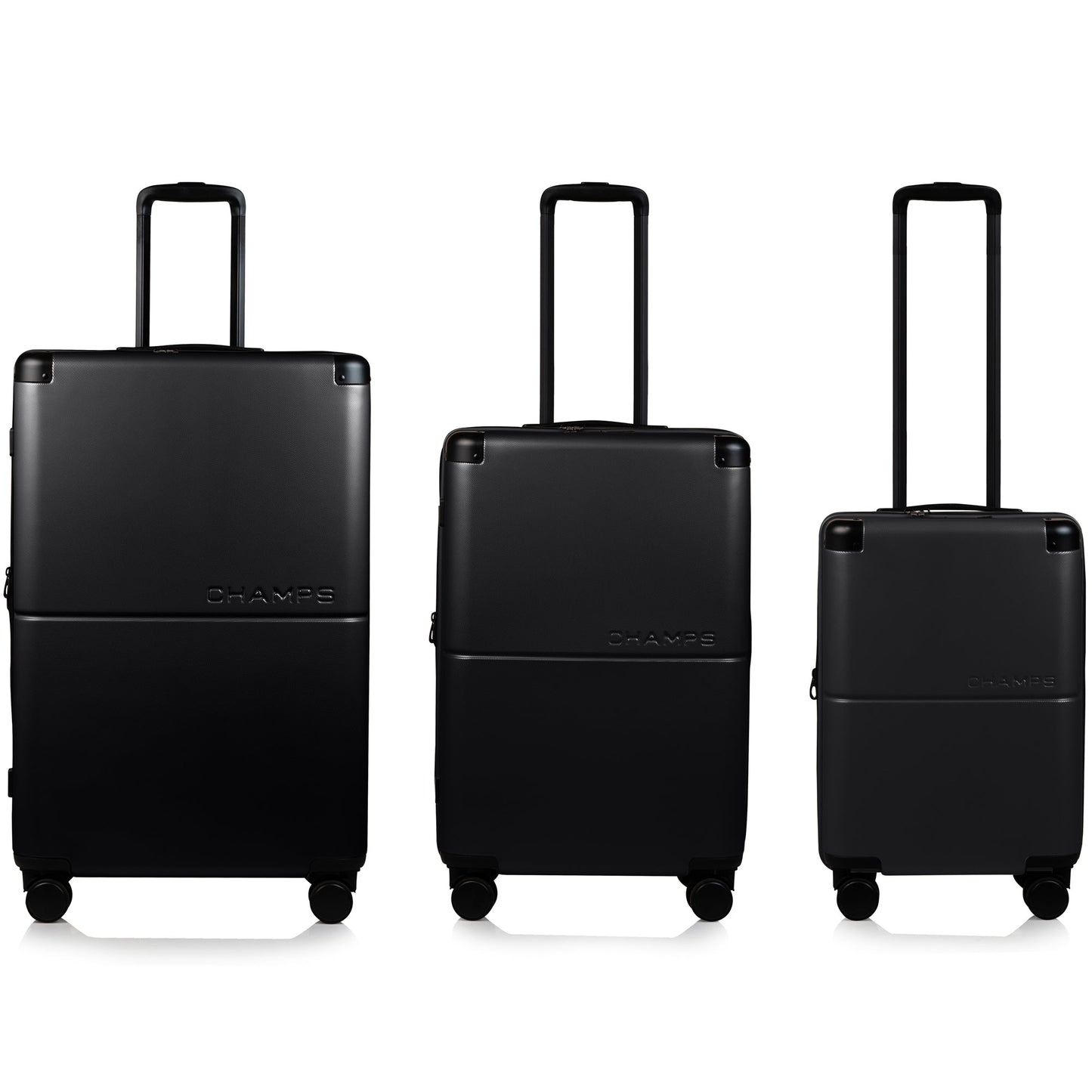 Champs Earth 3-Piece Luggage Set