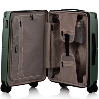 Champs Earth 3-Piece Luggage Set