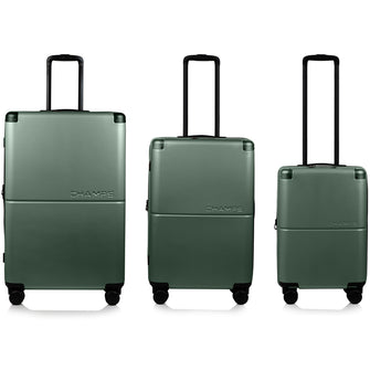 Champs Earth 3-Piece Luggage Set