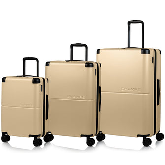Champs Earth 3-Piece Luggage Set
