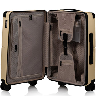 Champs Earth 3-Piece Luggage Set