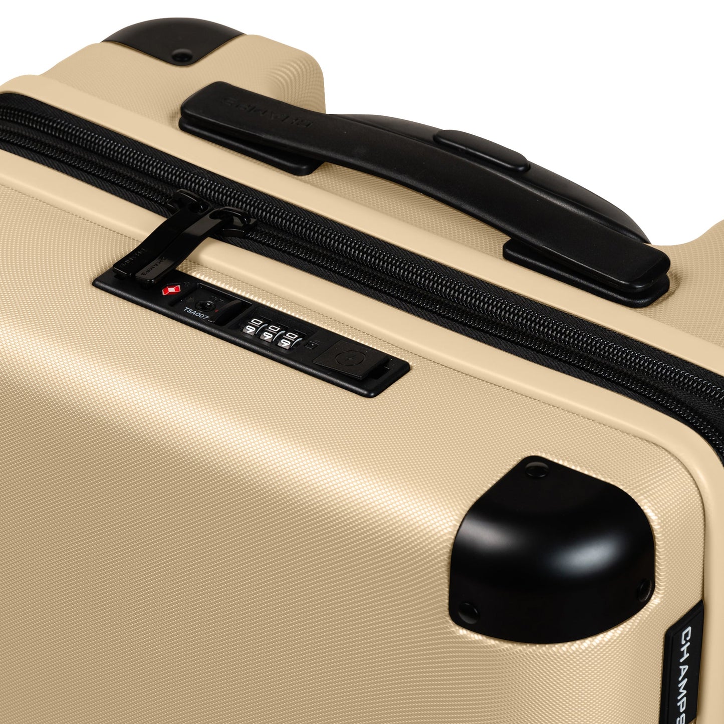 Champs Earth 3-Piece Luggage Set
