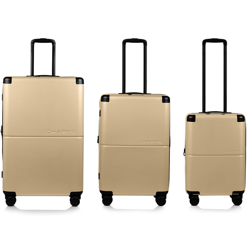 
        Shop Bentley Champagne Champs Earth 3-Piece Luggage Set in Canada at only $349.99 64th look
      
