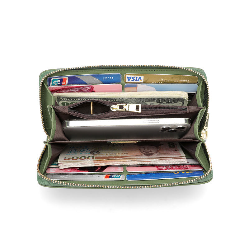 Champs Iconic Zip-Around Wallet