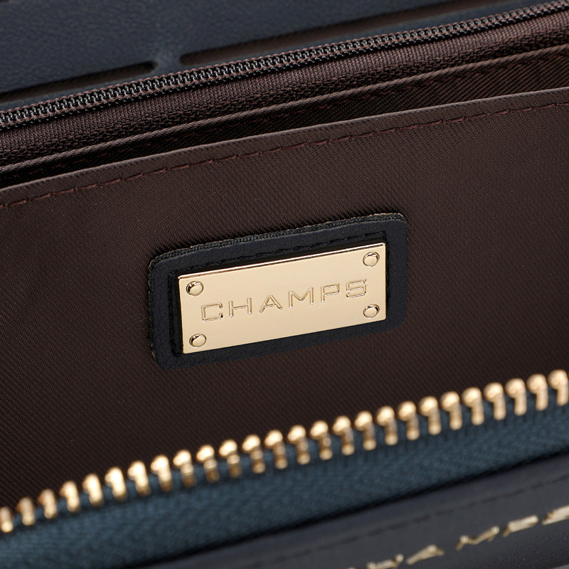 Champs Iconic Zip-Around Wallet