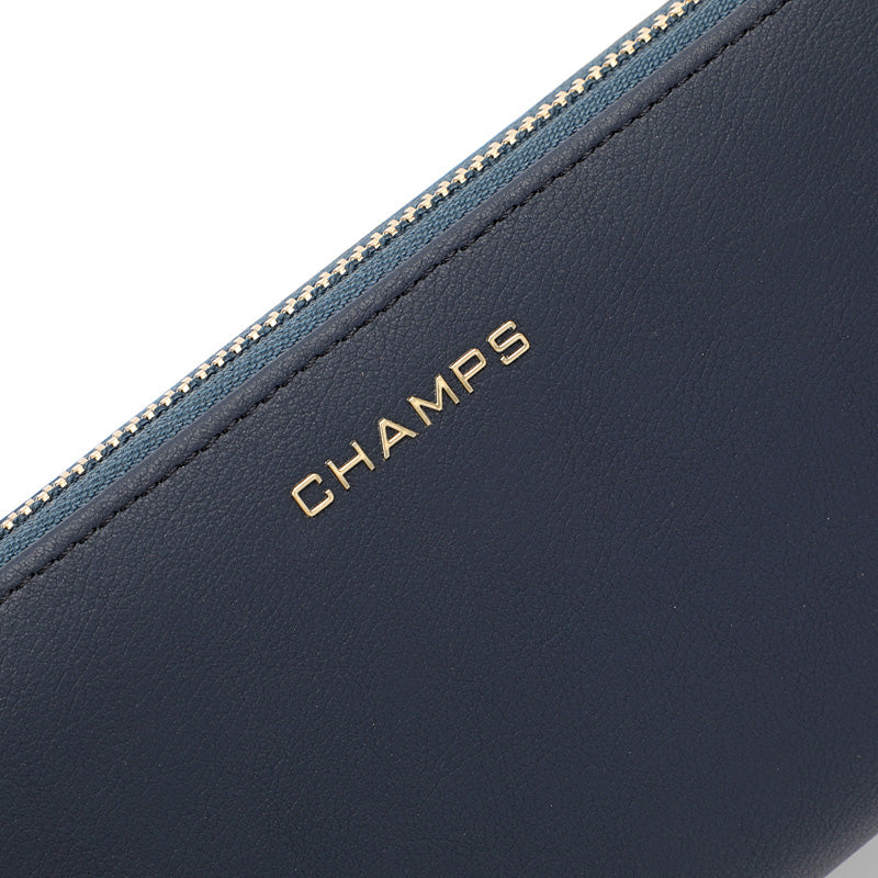 Champs Iconic Zip-Around Wallet