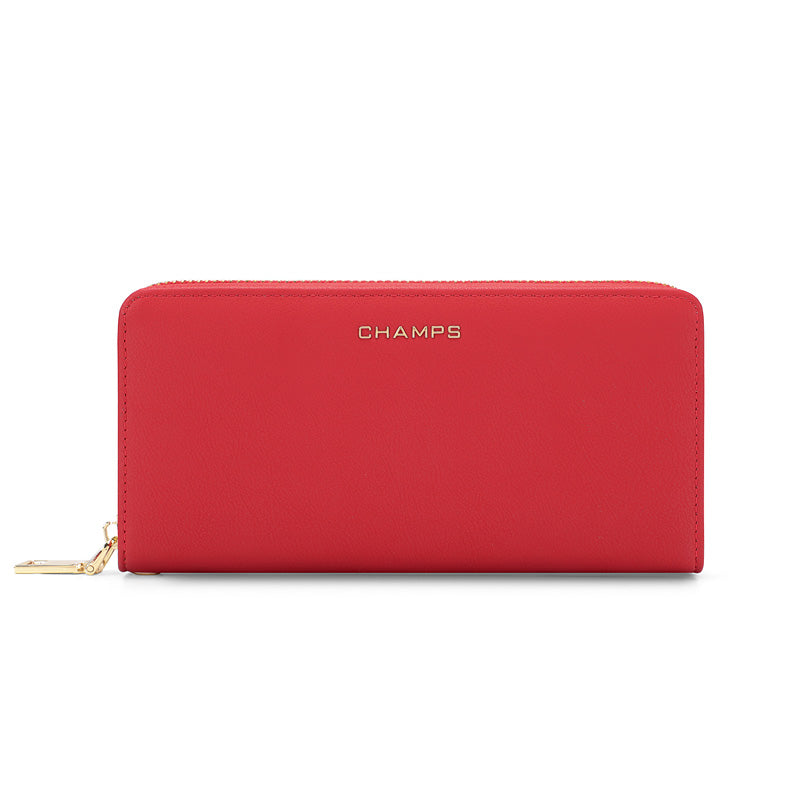 Champs Iconic Zip-Around Wallet