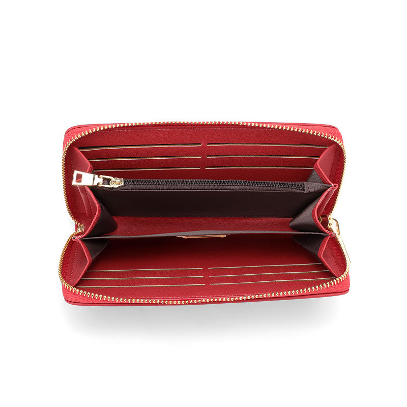 Champs Iconic Zip-Around Wallet