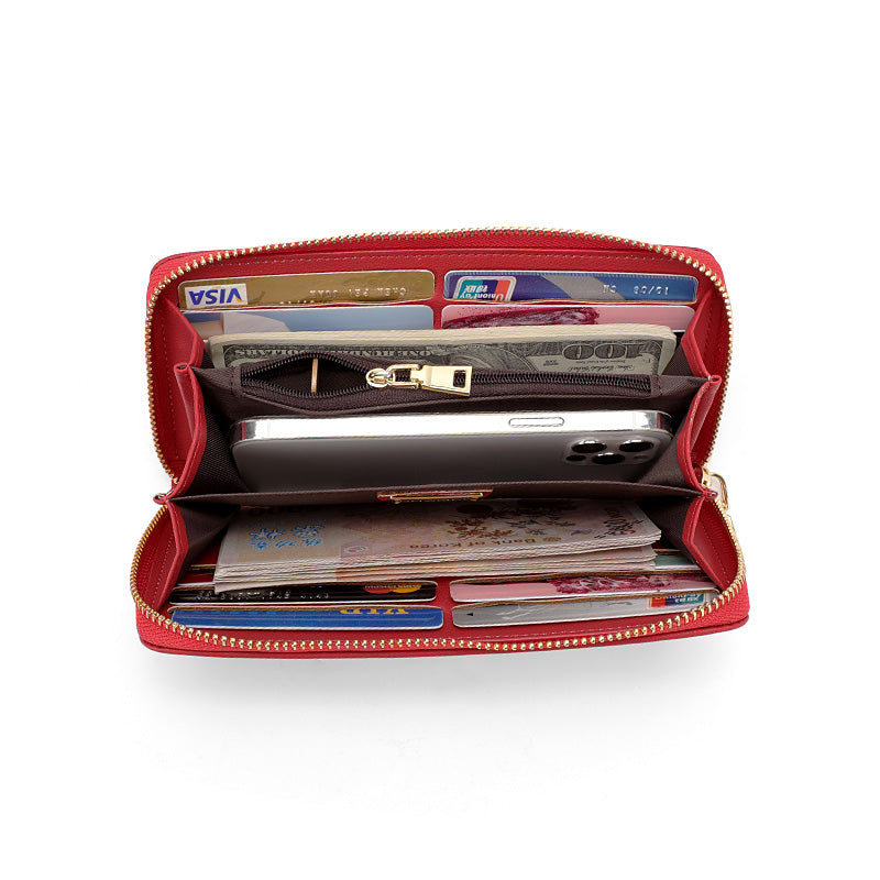 Champs Iconic Zip-Around Wallet