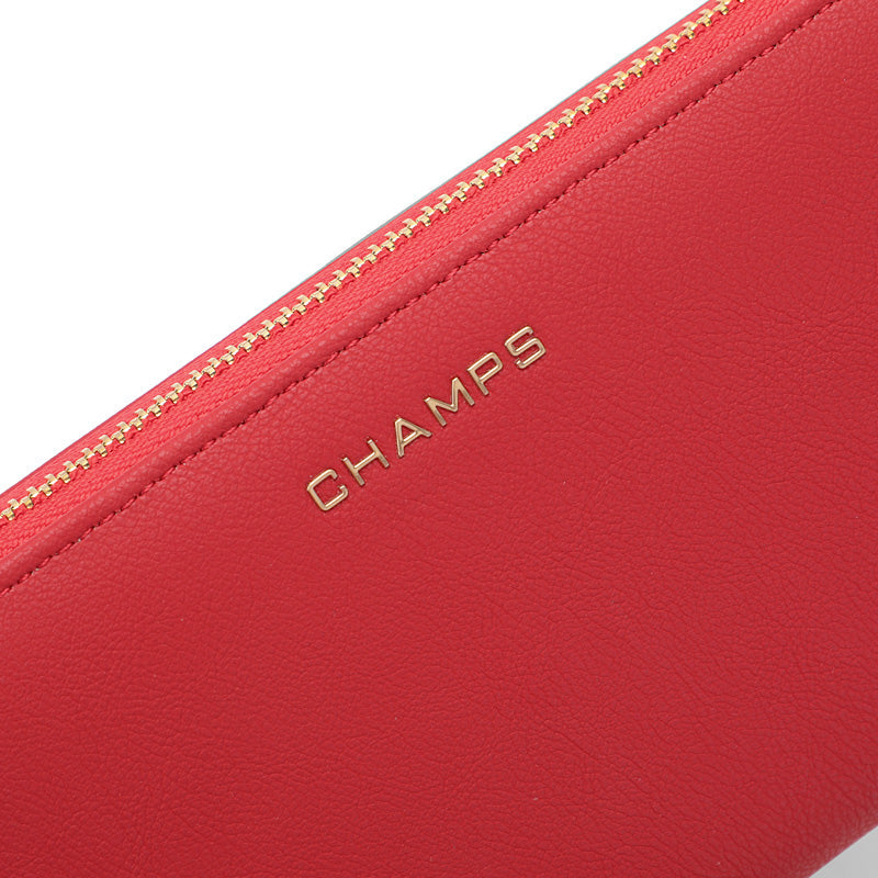 Champs Iconic Zip-Around Wallet